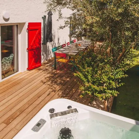 Ferienhaus Maison Coeur De Village Avec Jacuzzi
